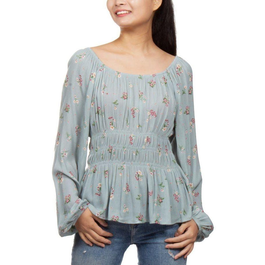 Hippie Rose Top Sage Green Medium