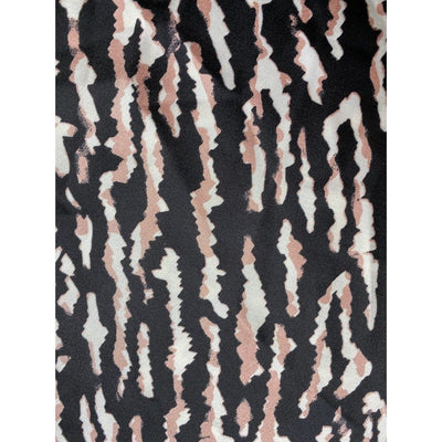 Calvin Klein Midi Skirt Medium Black White Tiger Print