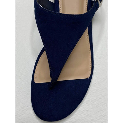 Alfani Hayyden Thong Sandals 6.5 Dark Navy