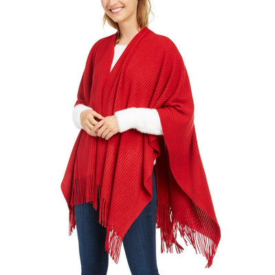 Cejon Blanket Wrap Scarf Red