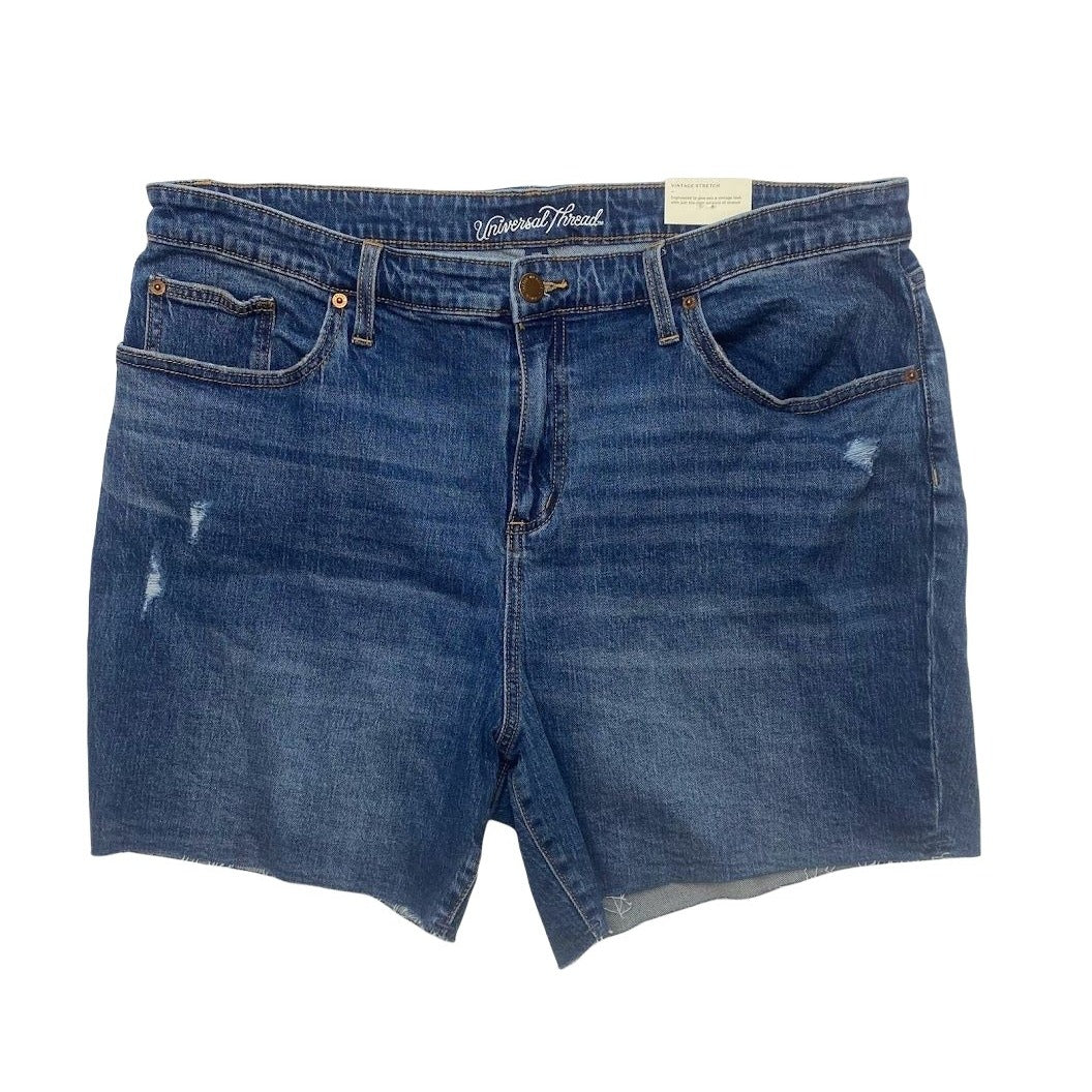 Universal Thread Jean Shorts 26W 3X Blue