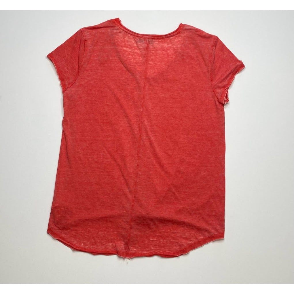 William Rast Burnout Top Medium Red