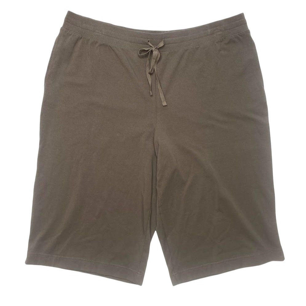 Karen Scott Skimmer Shorts Large Brown