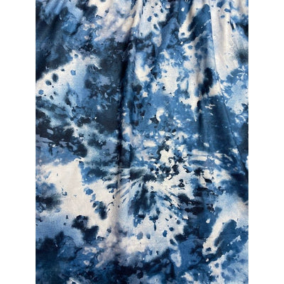 BeBop Hoodie Dress XS Blue Tie Dyed