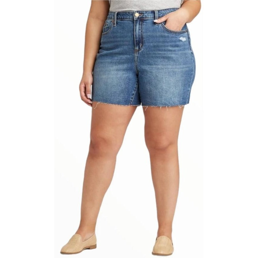 Universal Thread Jean Shorts 26W 3X Blue