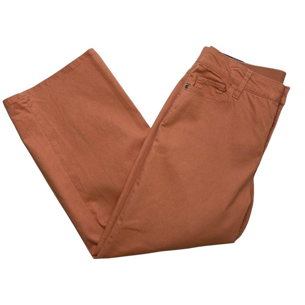 Ava & Viv Wide Leg Chino Pants 18W 1X Coral