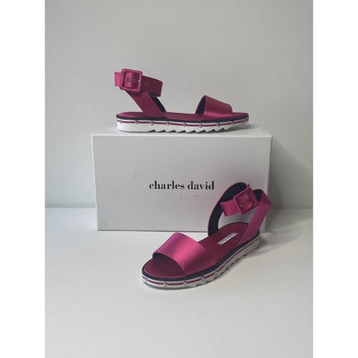 Charles David Sandals 6 Fuchsia