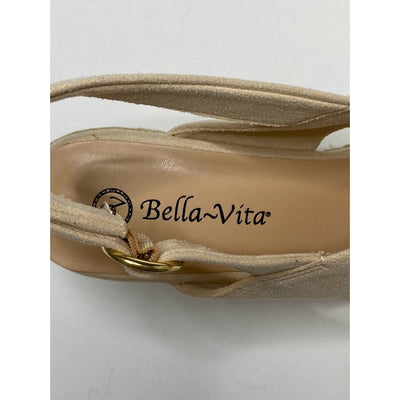 Bella Vita Nadette II Espadrille Wedge Sandals 9 WW Extra Wide