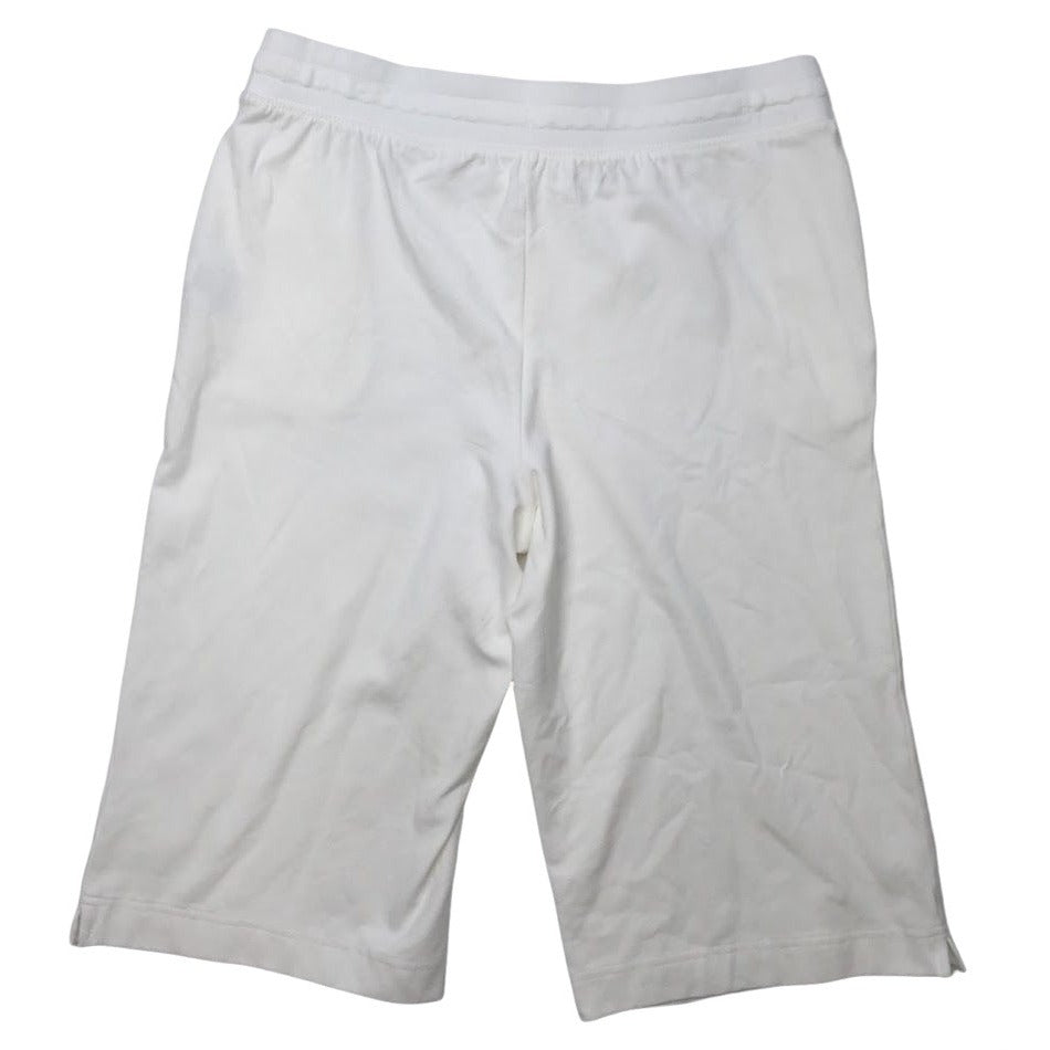 Karen Scott Skimmer Shorts Small White