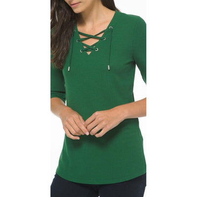 Michael Kors Tunic Top XS Green