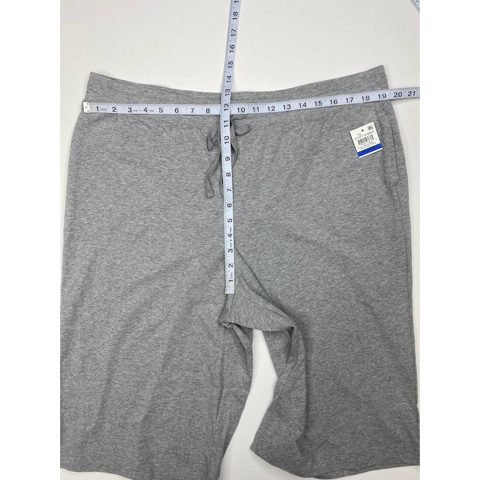 Karen Scott Skimmer Shorts XL Grey