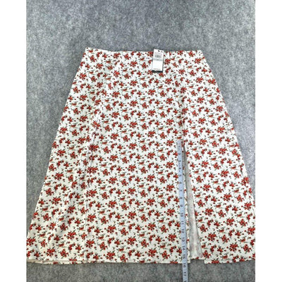 Danielle Bernstein Slip Skirt 1X Floral Print