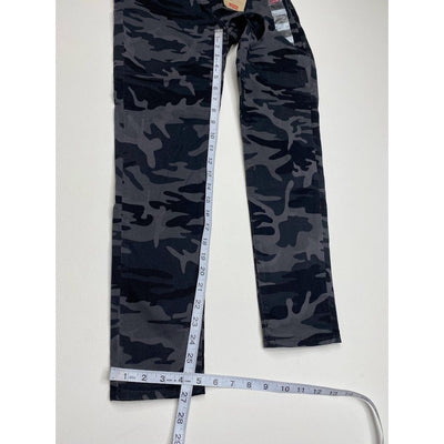 Levi's 721 Skinny Ankle Jeans 27 Gray Camo