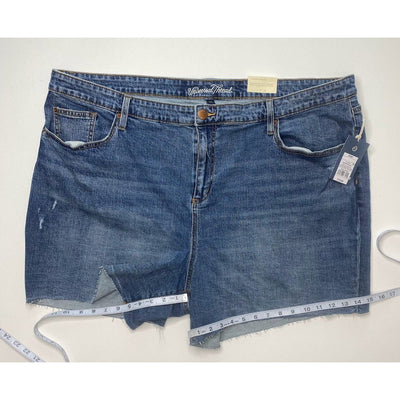 Universal Thread Jean Shorts 26W 3X Blue