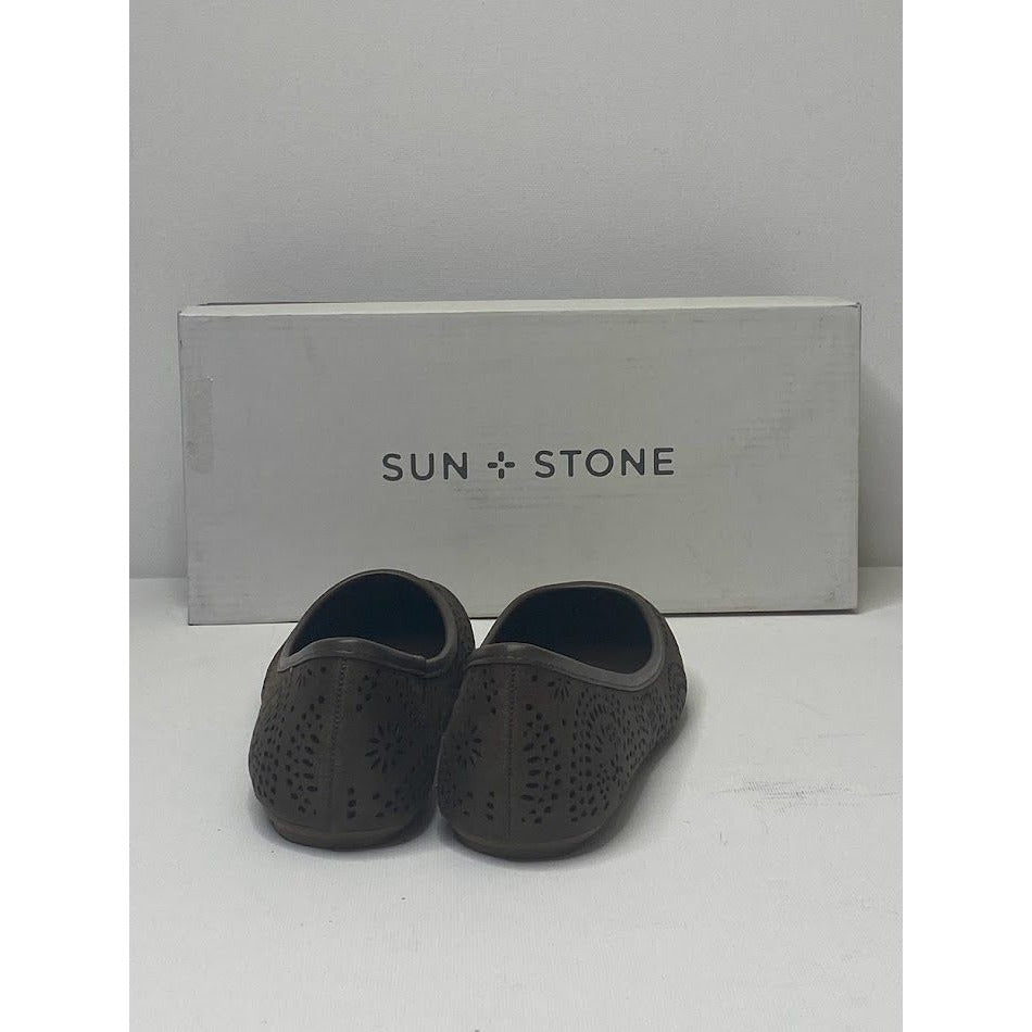 Sun + Stone Flats 5.5 Taupe Sunburst Cutout