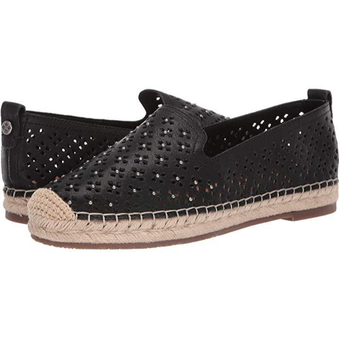 Patricia Nash Espadrille Flats 7 Leather Cutout