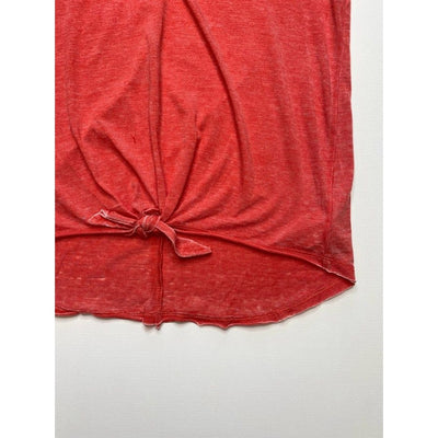 William Rast Burnout Top Medium Red