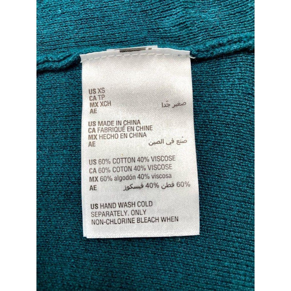 Alfani Long Cardigan Sweater XXL 2XL Dark Teal