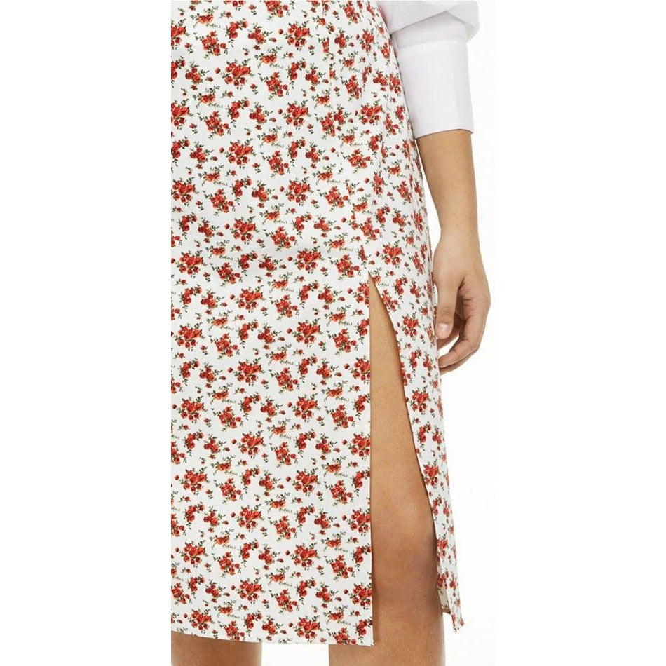 Danielle Bernstein Slip Skirt 1X Floral Print