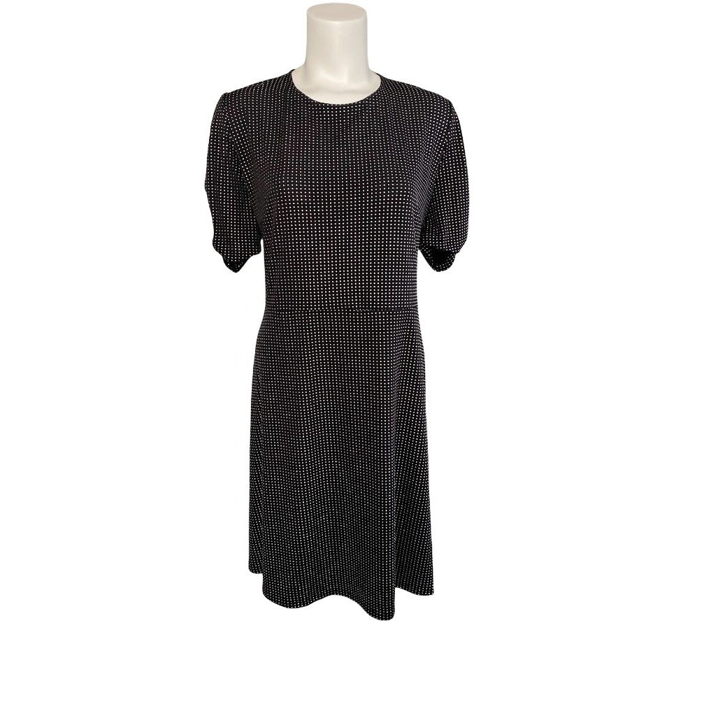 Michael Kors Dress Women's XXL Black Silver Metal Accent