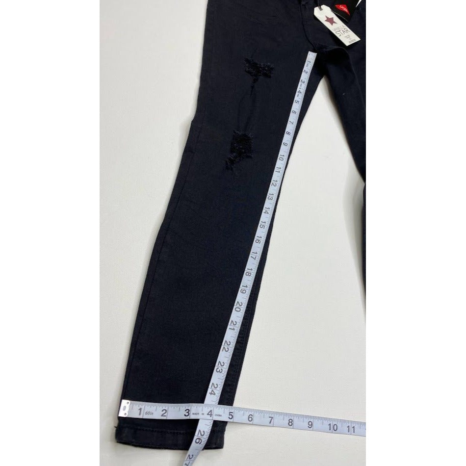 Vanilla Star Skinny Ankle Jean 1 XS Black