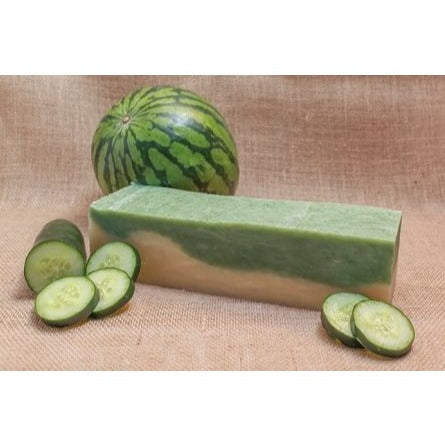 Soap Bar Vegan Handmade Cucumber Melon Aloe Paraben GMO Free