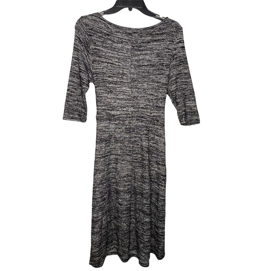 Isabel Maternity Dress Women's Black Gray Small