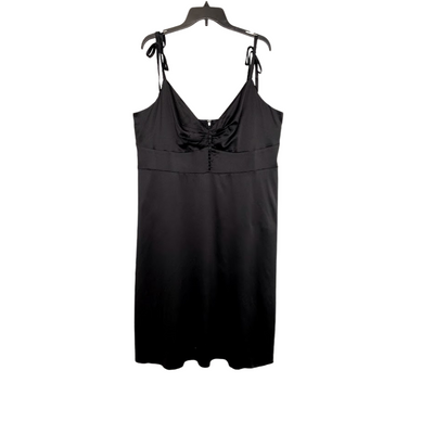 Danielle Bernstein Black Midi Dress 16W