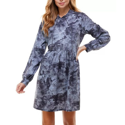 BeBop Hoodie Dress XS Gray