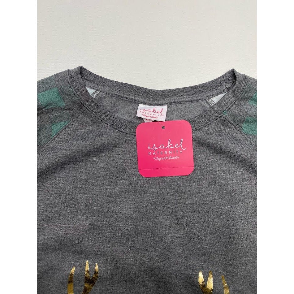 Isabel Maternity Sweatshirt Top Small