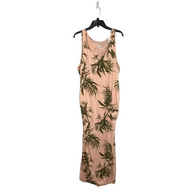 Isabel Maternity Maxi Dress Coral XS