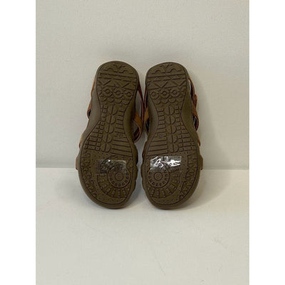 Bearpaw Strappy Thong Cork Brown Sandals 5