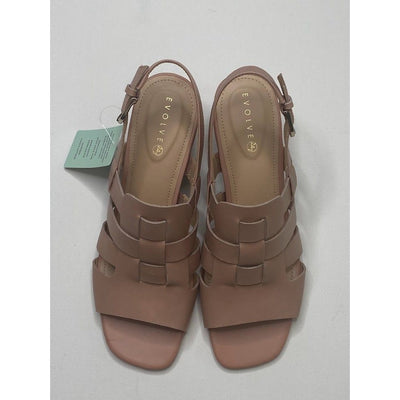 Easy Spirit Evolve Dress Sandal 8.5 Dusty Pink