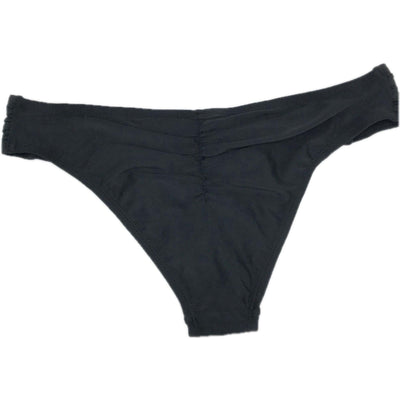 California Waves Bikini Bottoms Small Black Cheeky