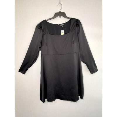 Danielle Bernstein Black Dress 20W 2X Plus Size