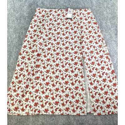 Danielle Bernstein Slip Skirt 1X Floral Print