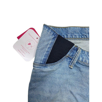 Maternity Side Panel Jean Shorts 4 Small