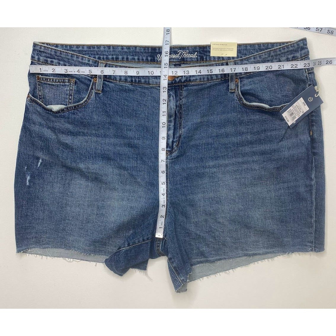 Universal Thread Jean Shorts 26W 3X Blue