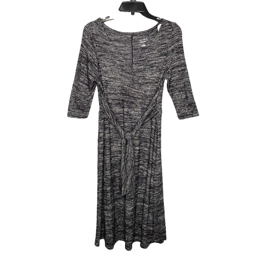 Isabel Maternity Dress Women's Black Gray Small