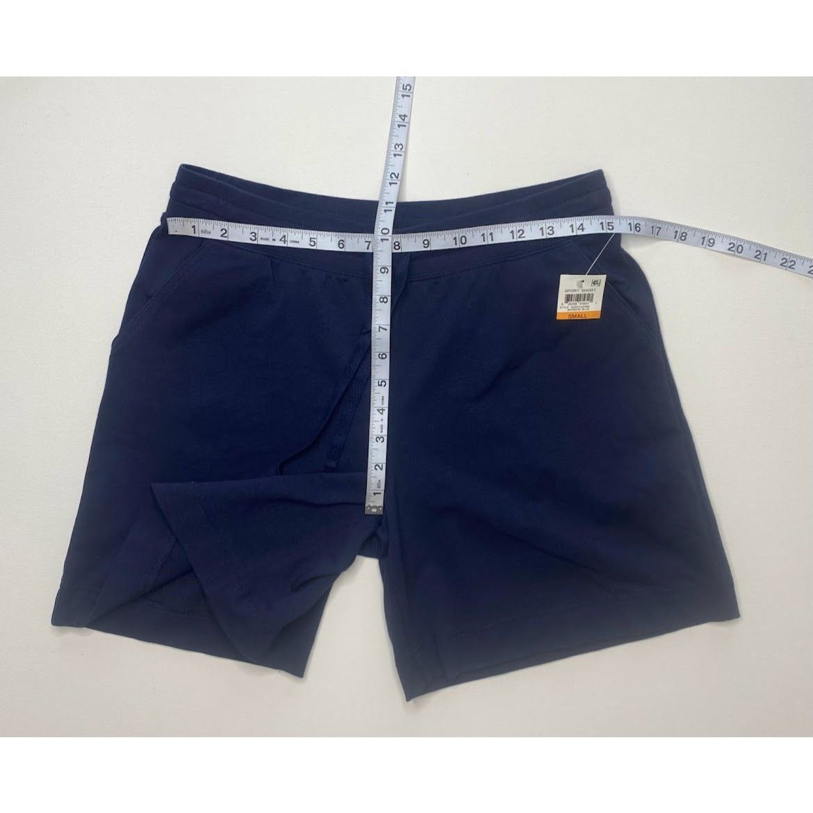 Karen Scott Shorts Small Navy Blue