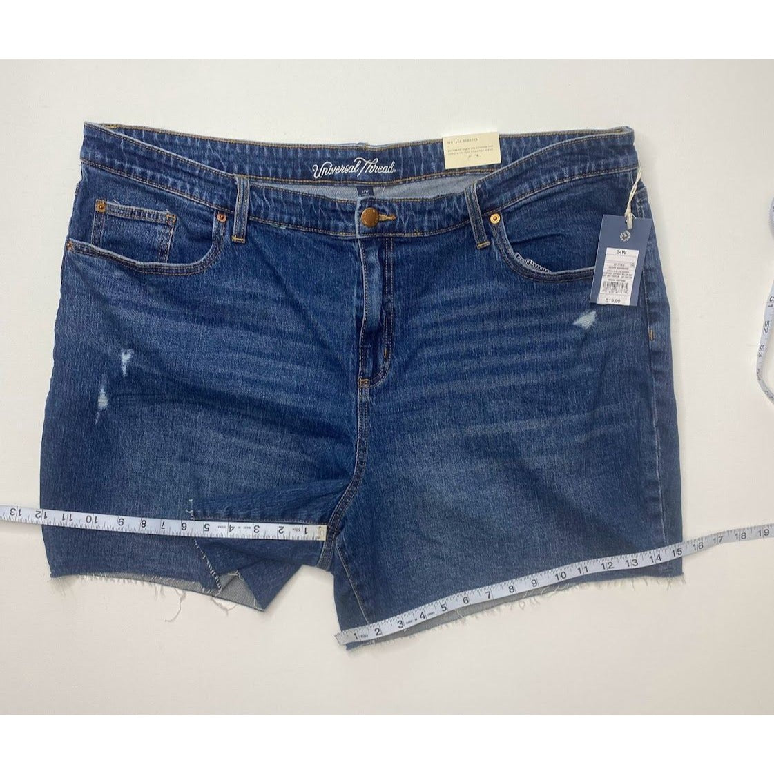 Universal Thread Jean Shorts 24W 3X Blue